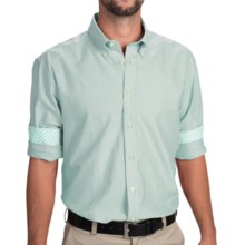 86%OFF メンズカジュアルシャツ McILHENNYドライグッズオックスフォードシャツ - 長袖（男性とビッグ男性用） McILHENNY Dry Goods Oxford Shirt - Long Sleeve (For Men and Big Men)画像
